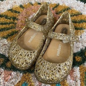 Mini Melissa Campana Zig Zag Mary Jane Flats